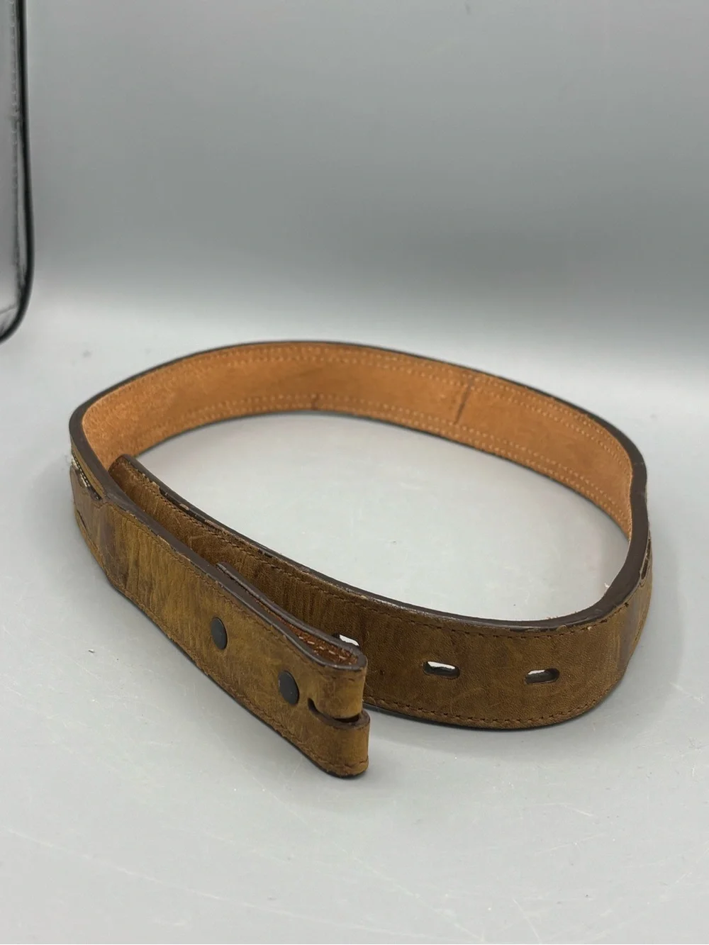 3D Boys Genuine Leather Inlay Belt